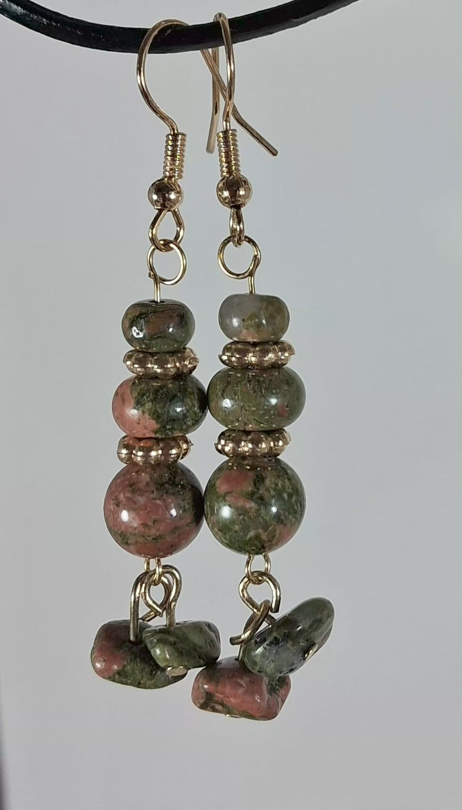 NEW ITEM!     Bohemian Style Matching Necklace and Earrings