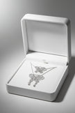 Sterling Silver Double Butterfly Necklace