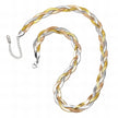 Braided Gold and Silver Necklace