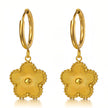 18K Gold Plated Matching Necklace and Earring Set