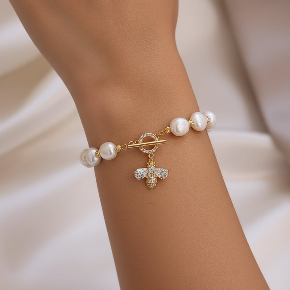 Freshwater pearl bracelet