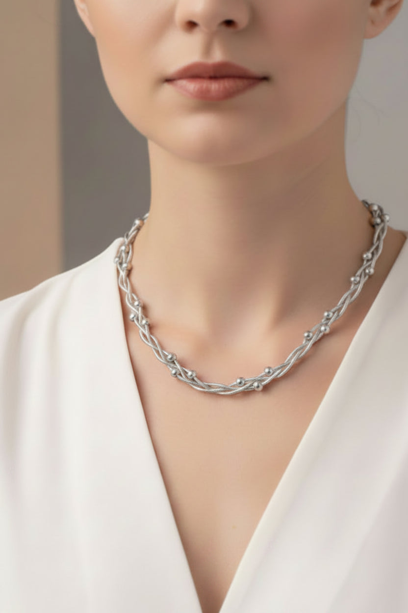 Stainless Steel Choker Necklace
