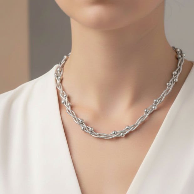 Stainless Steel Choker Necklace