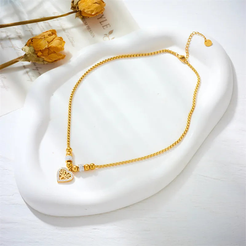 18K Gold Plated Tree of Life Necklace