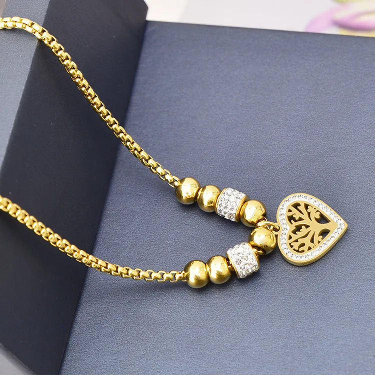18K Gold Plated Tree of Life Necklace