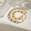 18K Gold Plated Stainless Steel Bracelets
