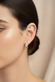 18K gold plated huggy hoop earrings
