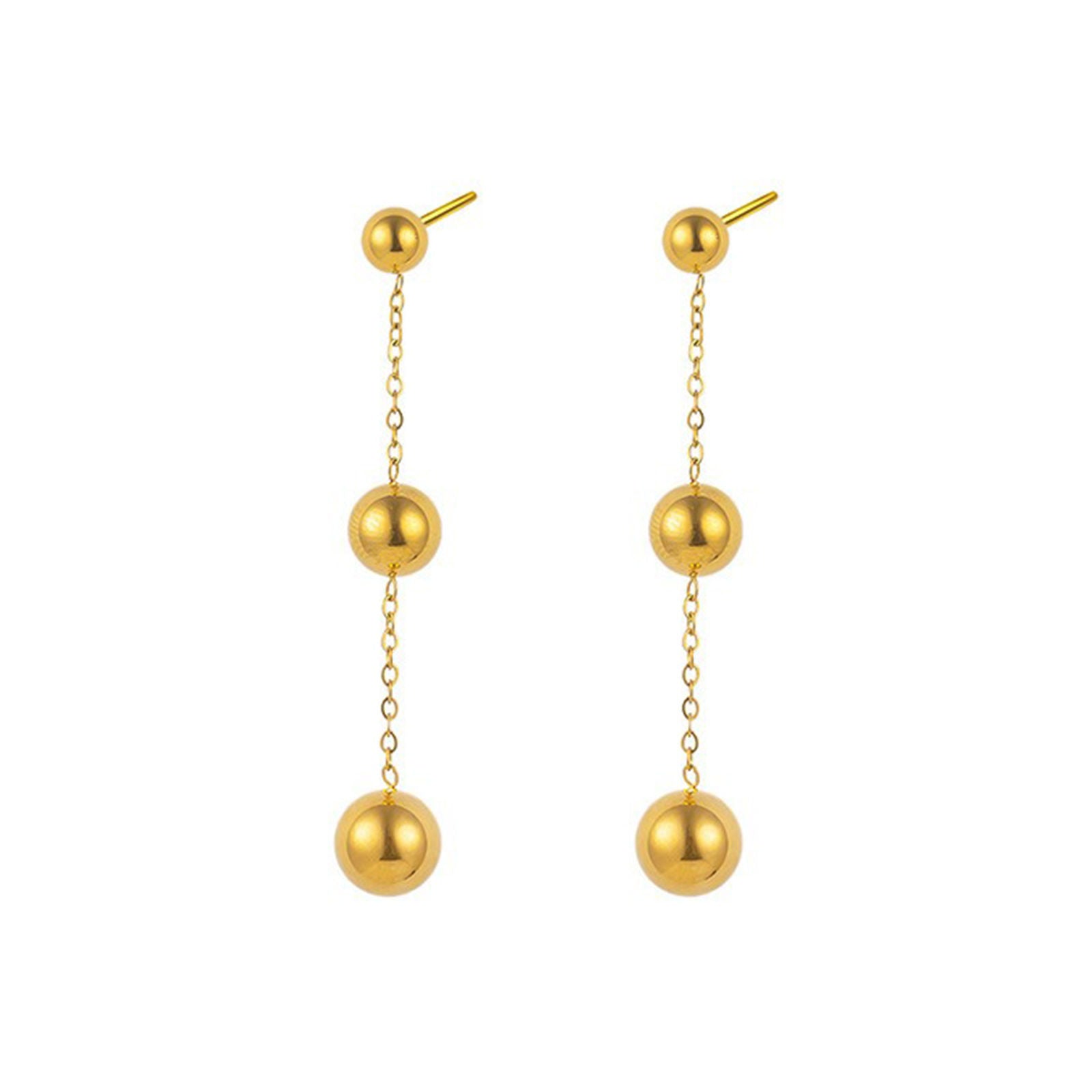 18k Gold Plated Matching Necklace, Bracelet, and Earring Set
