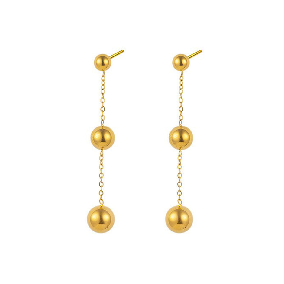 18k Gold Plated Matching Necklace, Bracelet, and Earring Set